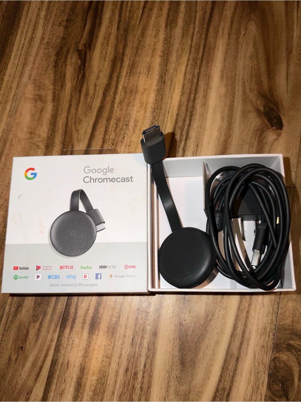 Google Chromecast (3rd Generation) Media Streamer - Black